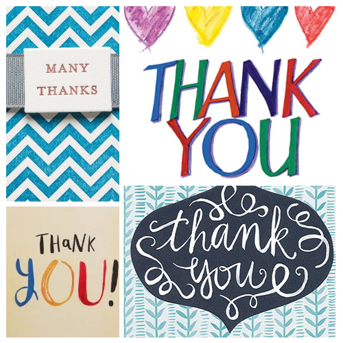 Thank you cards